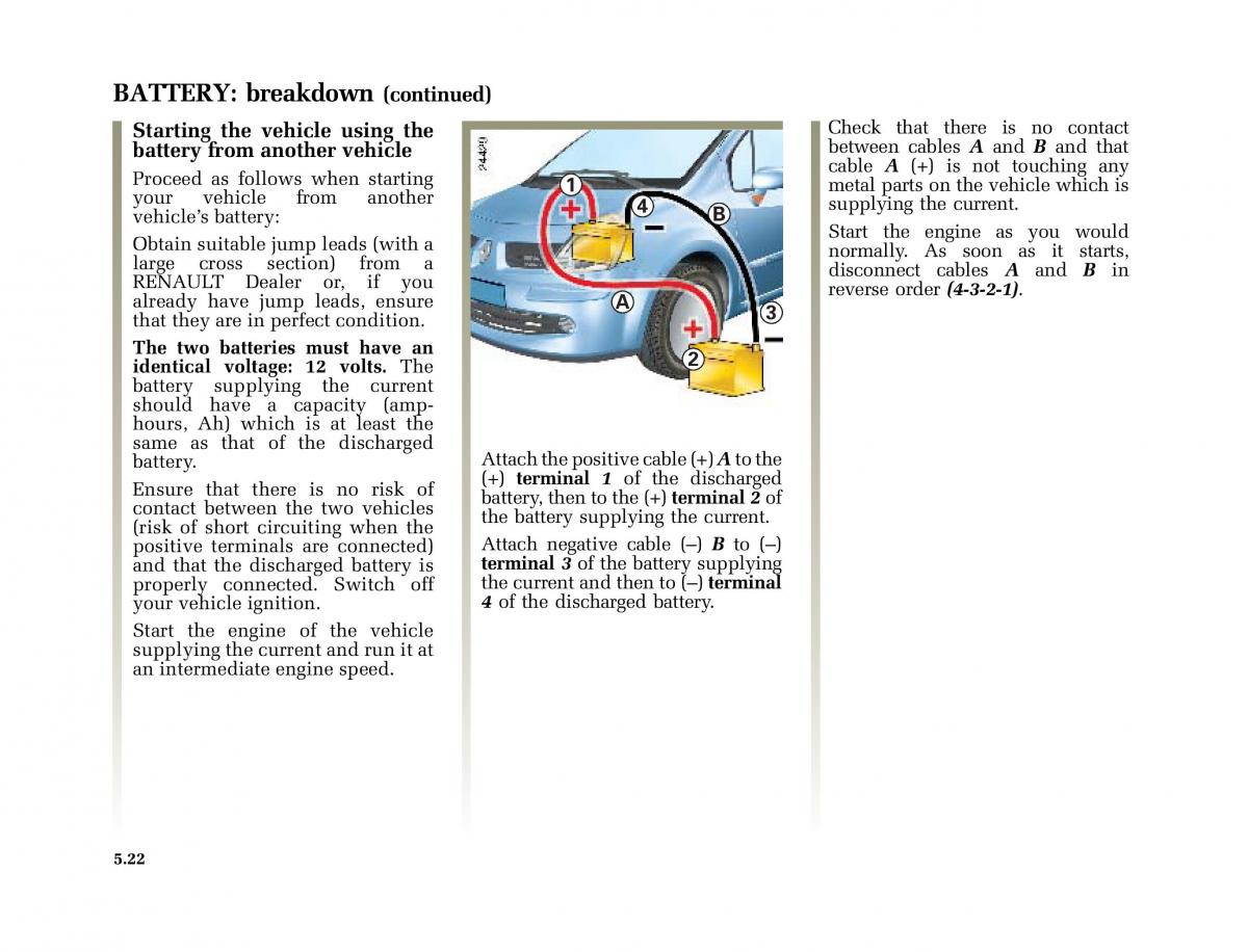 Renault Modus owners manual / page 217