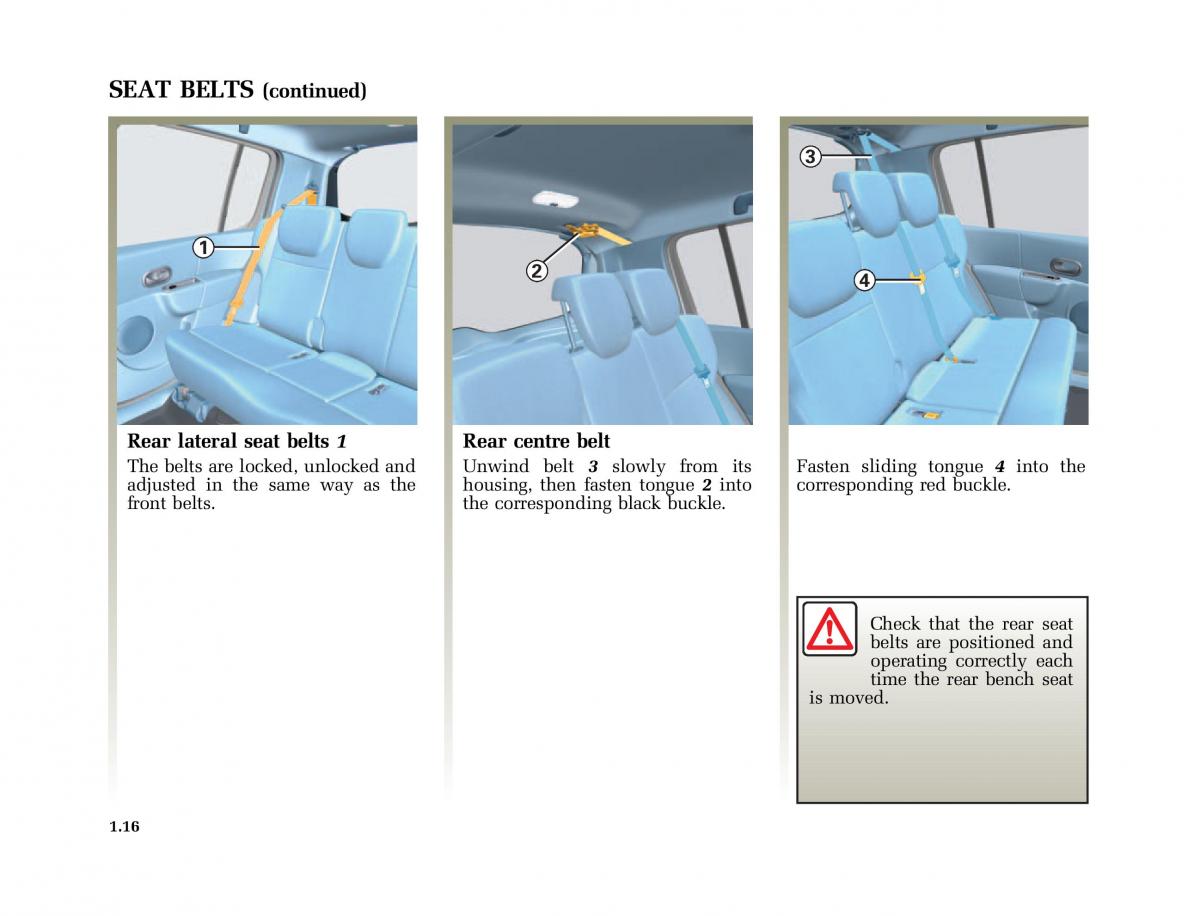 Renault Modus owners manual / page 23