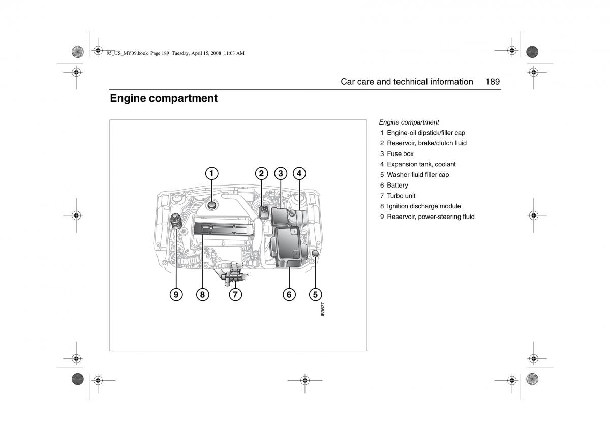 manual  Saab 9 5 FL I 1 owners manual / page 189