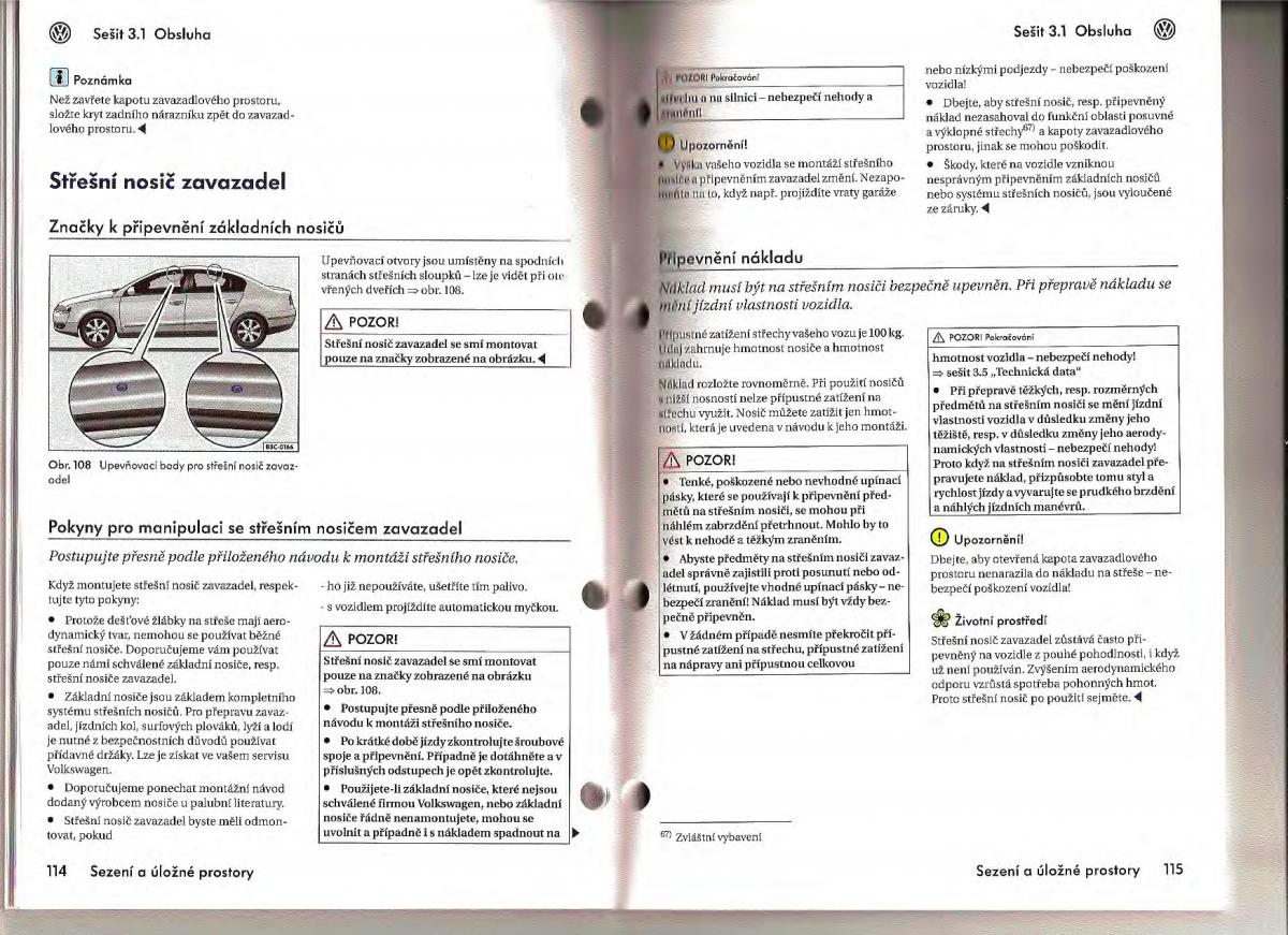 VW Passat B6 navod k obsludze / page 55