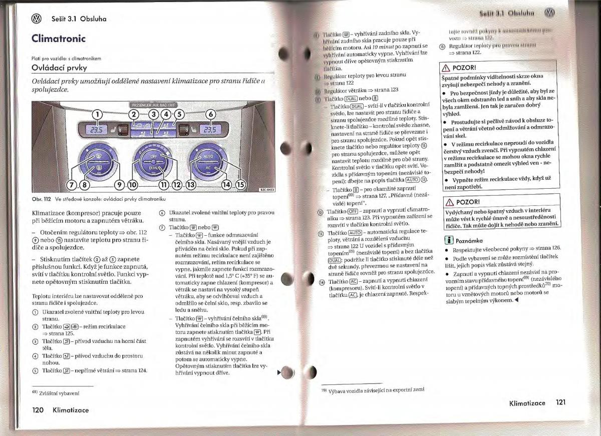 VW Passat B6 navod k obsludze / page 56