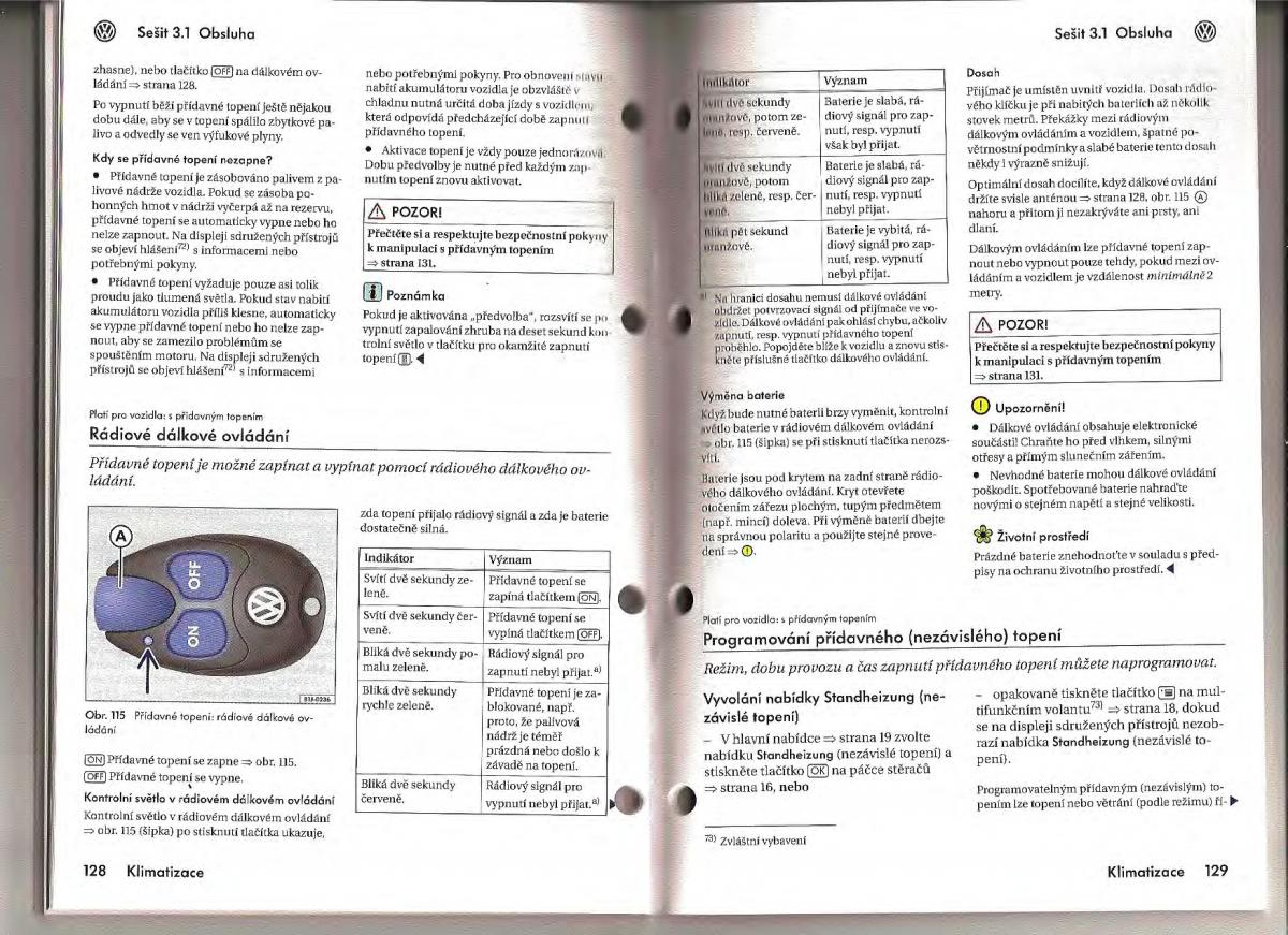 VW Passat B6 navod k obsludze / page 60