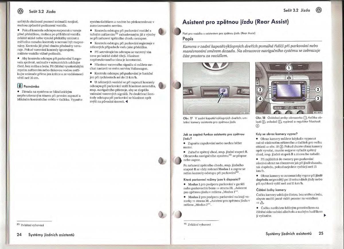 VW Passat B6 navod k obsludze / page 73