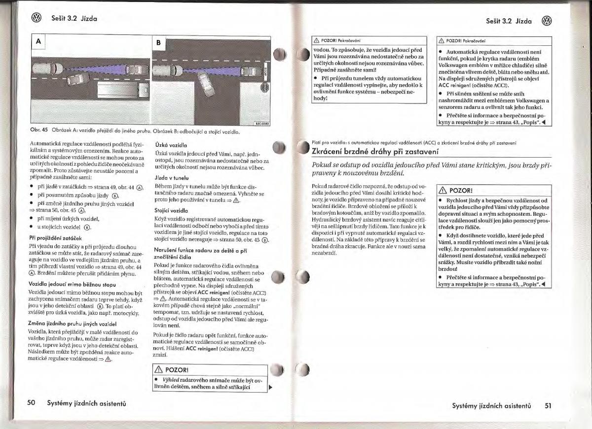 VW Passat B6 navod k obsludze / page 86