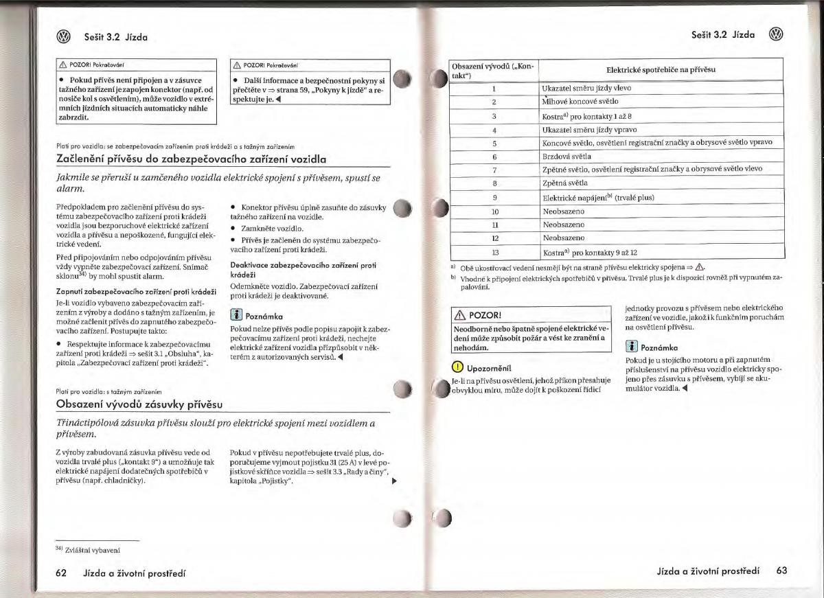 VW Passat B6 navod k obsludze / page 92