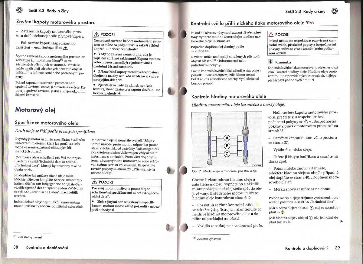 VW Passat B6 navod k obsludze / page 114