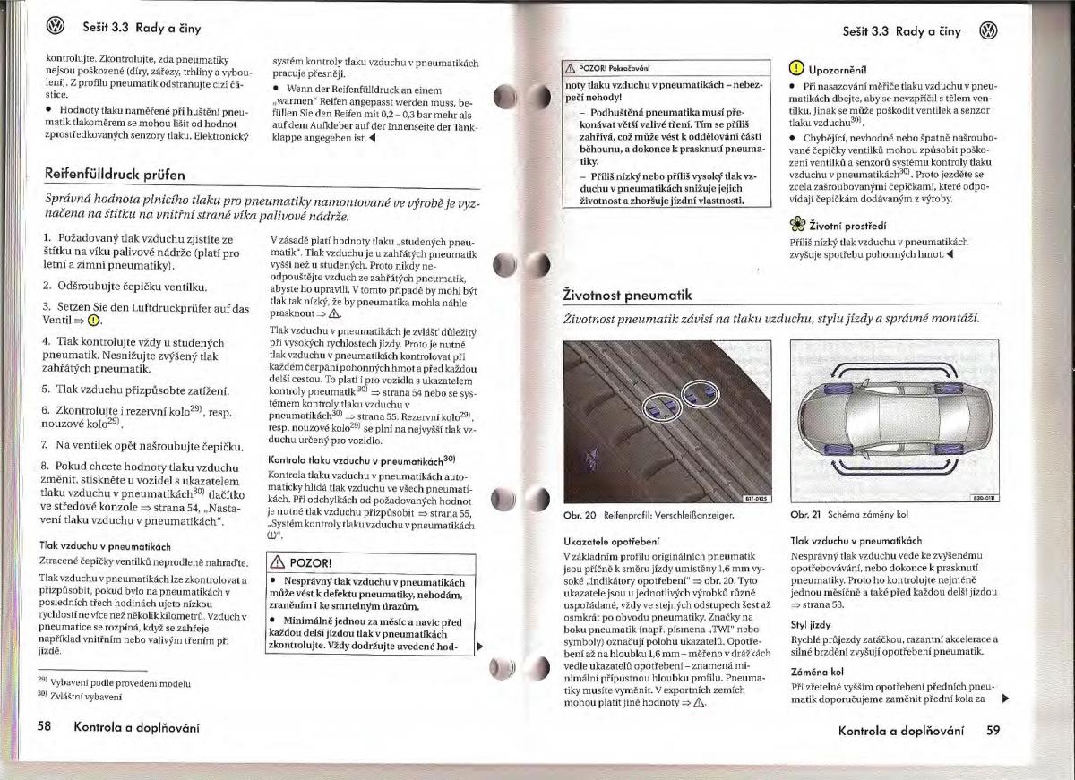 VW Passat B6 navod k obsludze / page 124