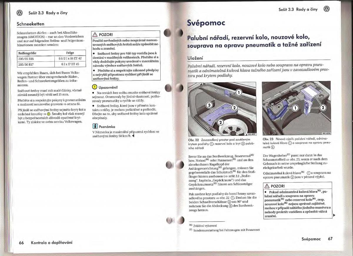 VW Passat B6 navod k obsludze / page 128