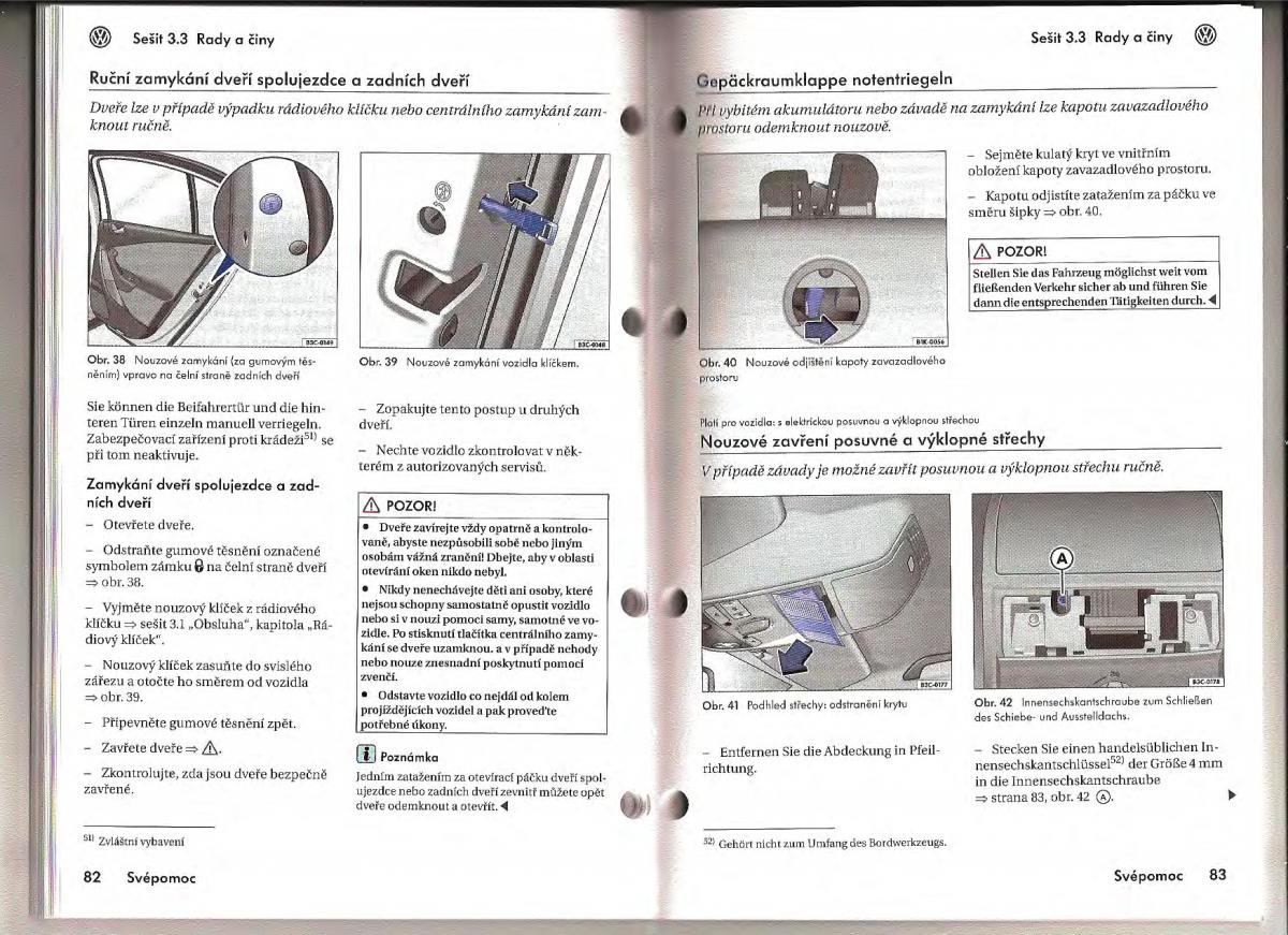 VW Passat B6 navod k obsludze / page 136