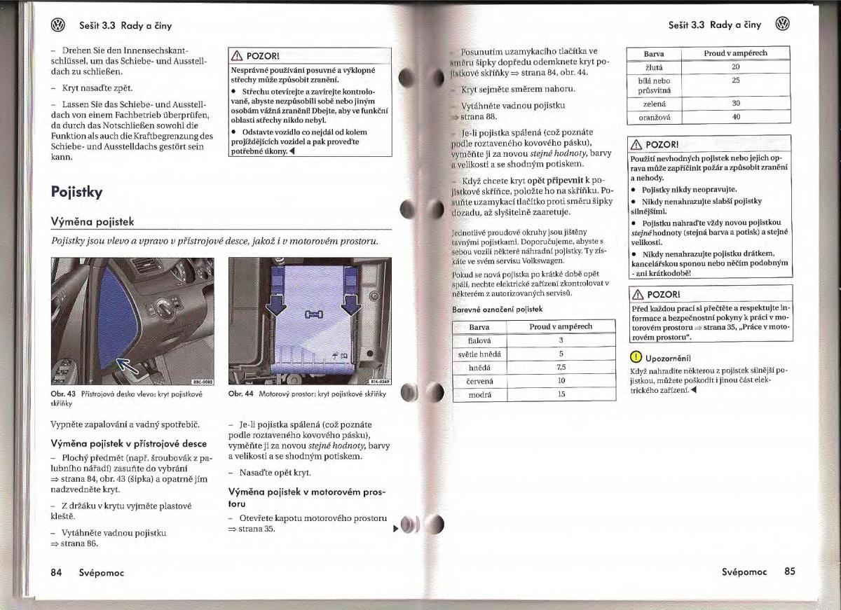 VW Passat B6 navod k obsludze / page 137