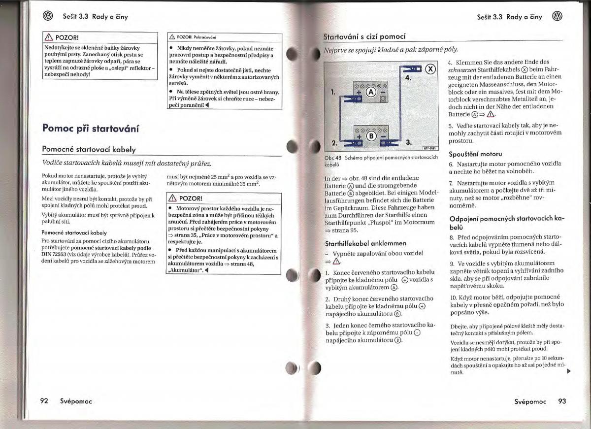 VW Passat B6 navod k obsludze / page 141