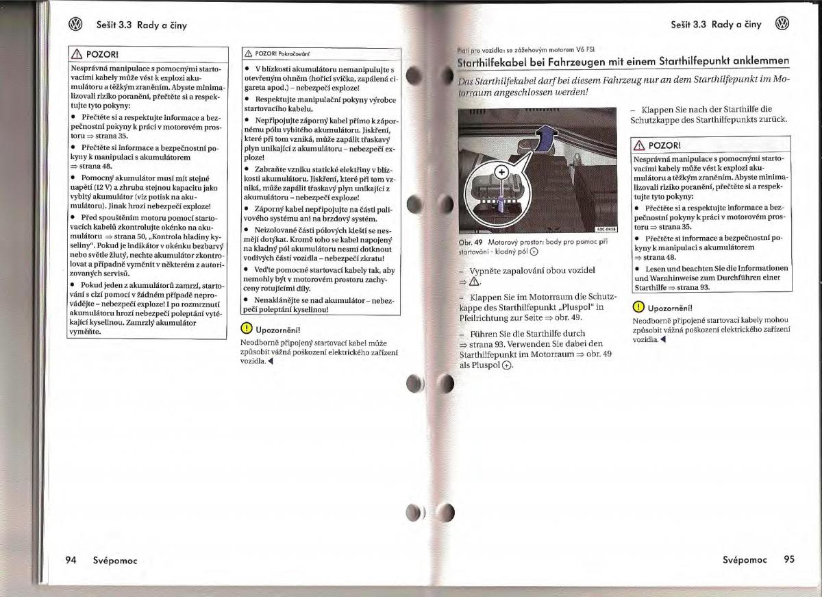 VW Passat B6 navod k obsludze / page 142