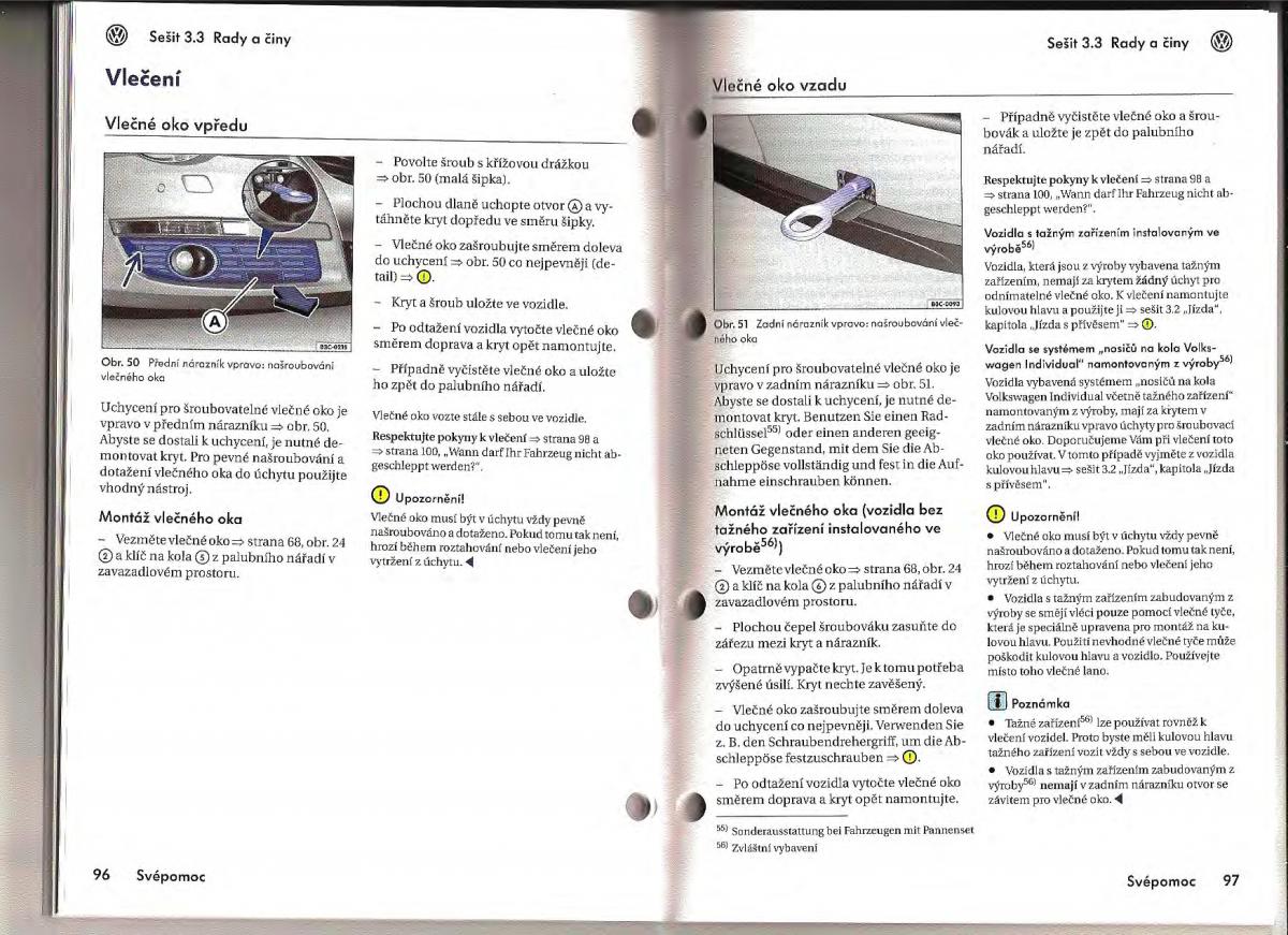 VW Passat B6 navod k obsludze / page 143