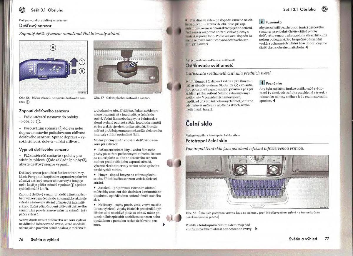 VW Passat B6 navod k obsludze / page 36