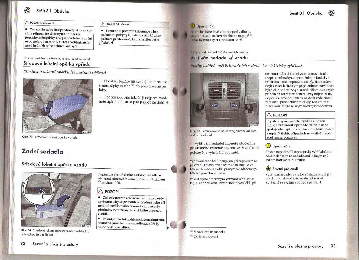 VW Passat B6 navod k obsludze / page 44