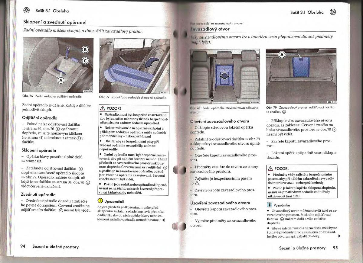 VW Passat B6 navod k obsludze / page 45
