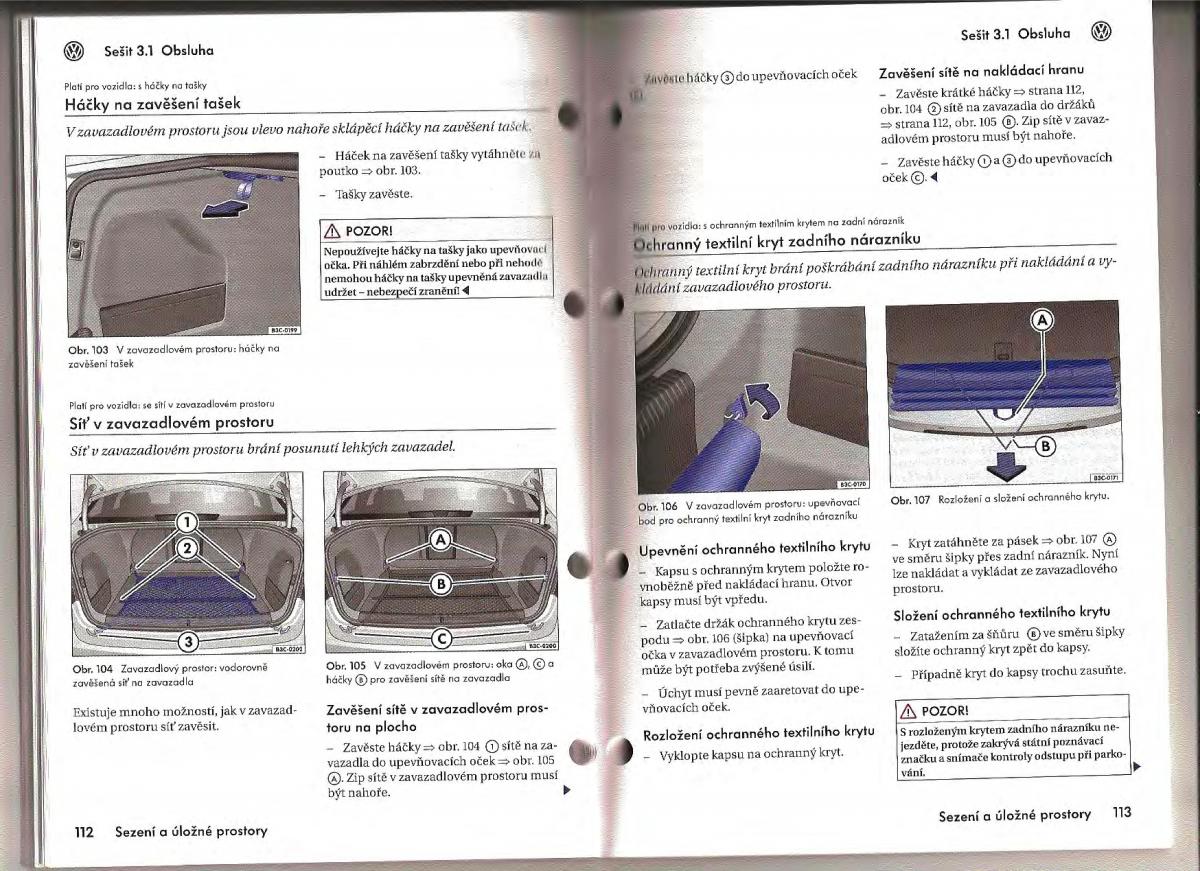 VW Passat B6 navod k obsludze / page 54