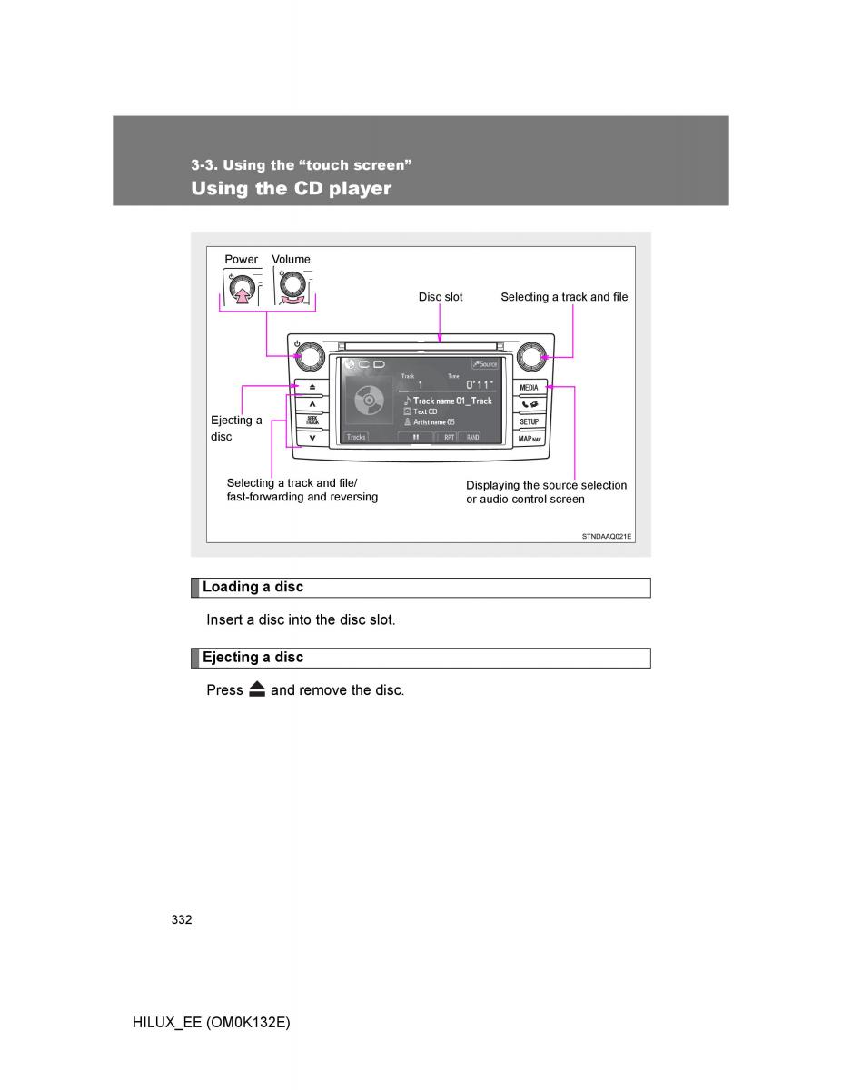 Toyota Hilux VII 7 owners manual / page 332