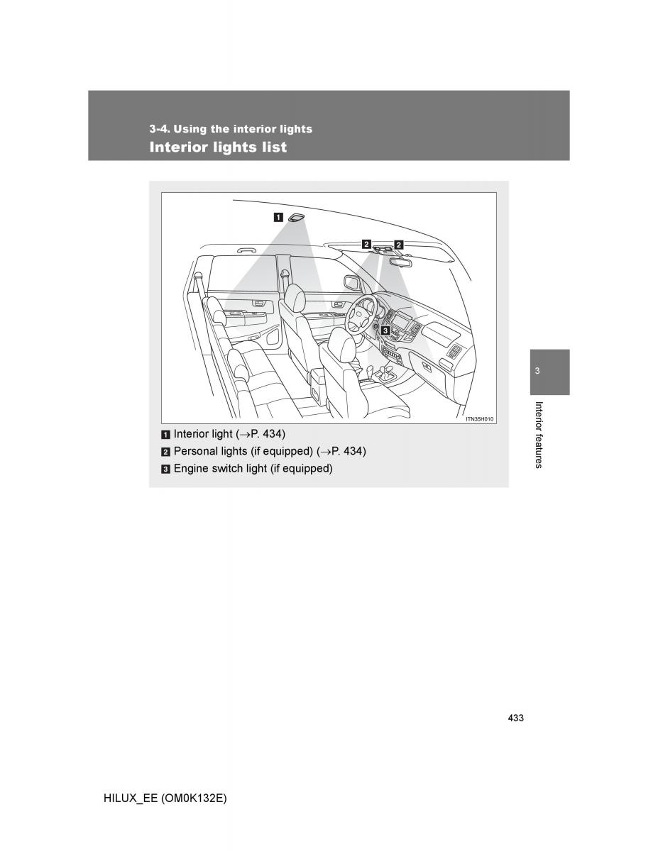 Toyota Hilux VII 7 owners manual / page 433