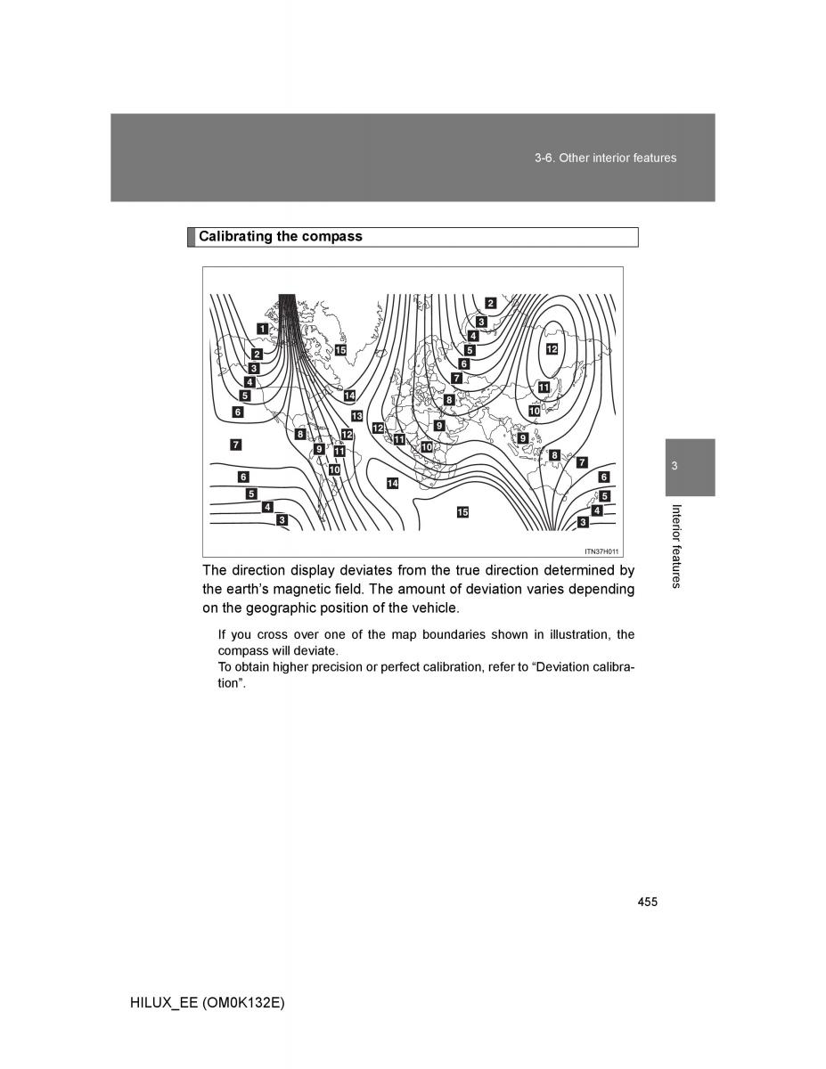 Toyota Hilux VII 7 owners manual / page 455