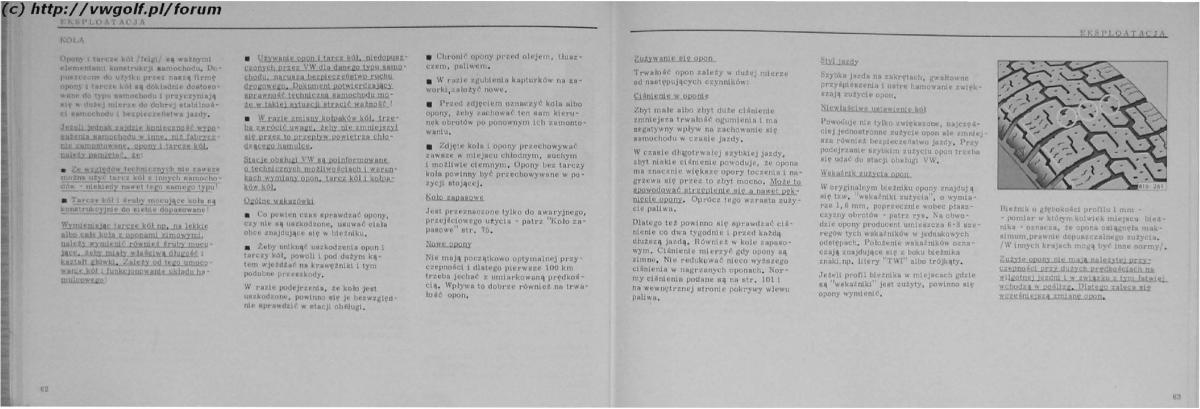 VW Golf II 2 MK2 instrukcja obslugi / page 33