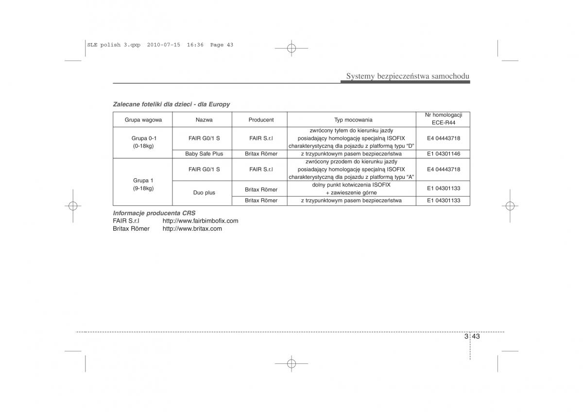 instrukcja obslugi  Kia Sportage III instrukcja / page 58