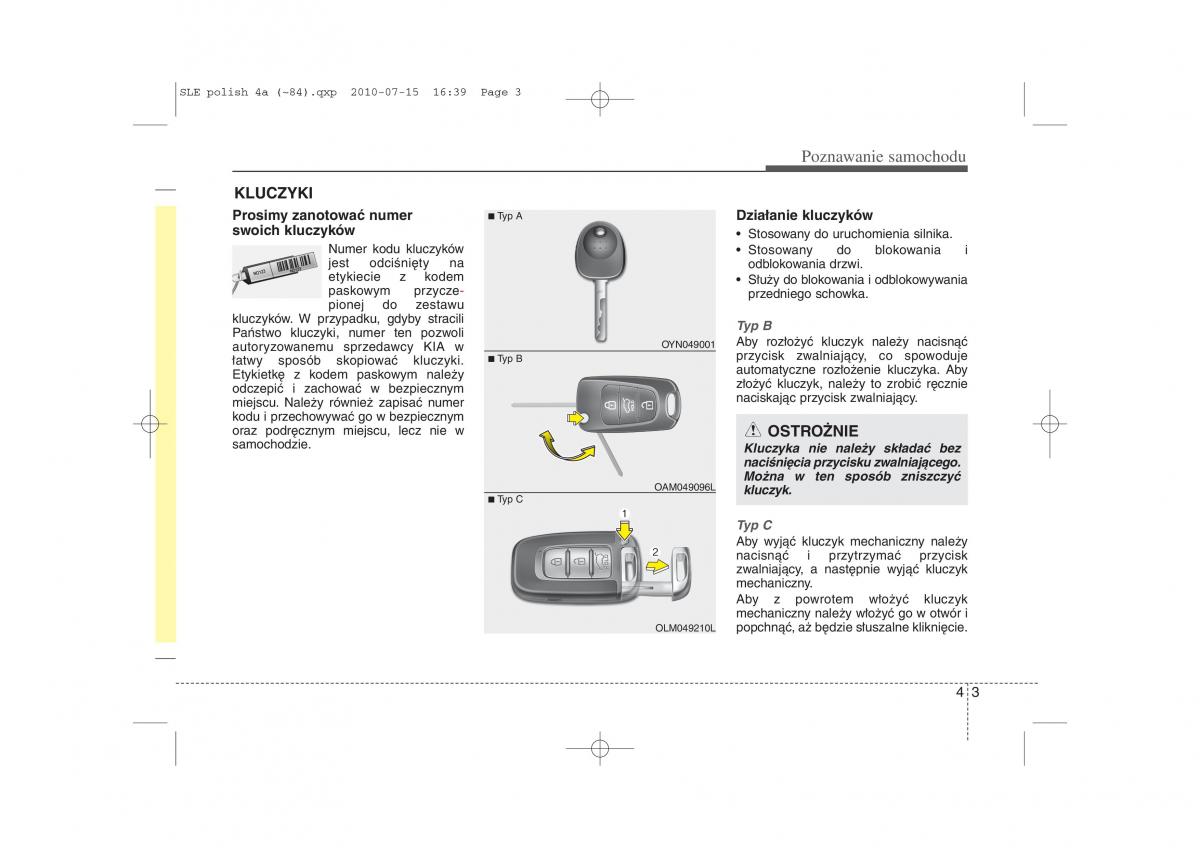 instrukcja obslugi  Kia Sportage III instrukcja / page 88