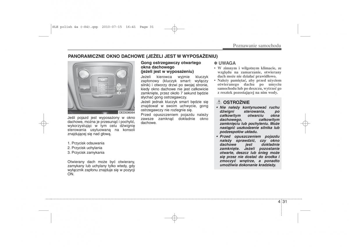 instrukcja obslugi  Kia Sportage III instrukcja / page 116