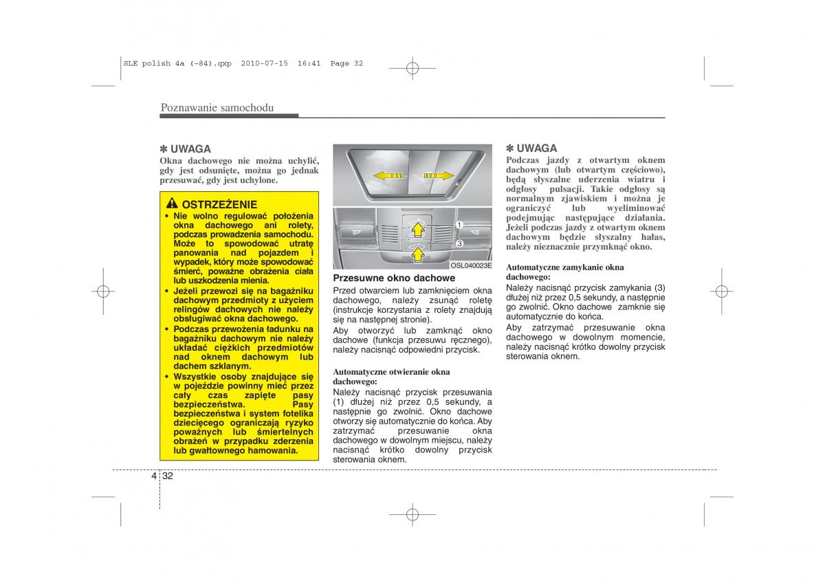 instrukcja obslugi  Kia Sportage III instrukcja / page 117