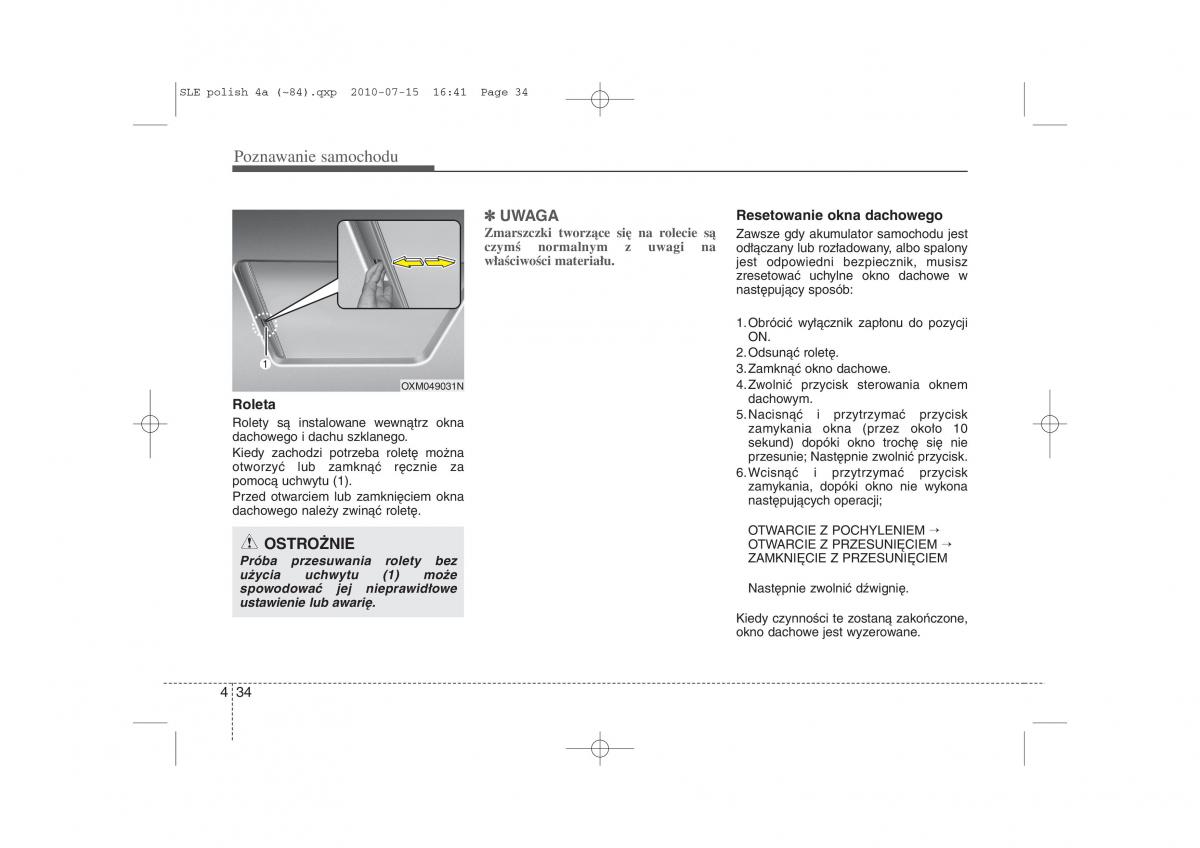 instrukcja obslugi  Kia Sportage III instrukcja / page 119