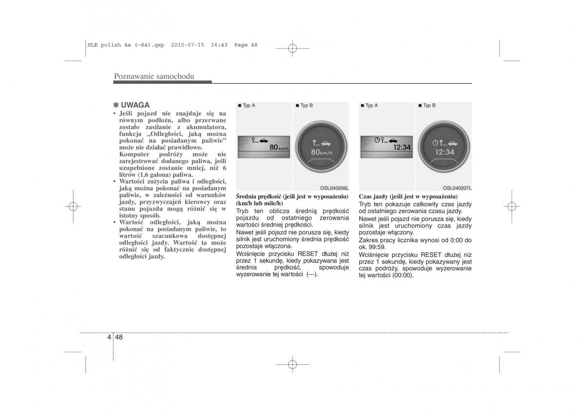 instrukcja obslugi  Kia Sportage III instrukcja / page 133