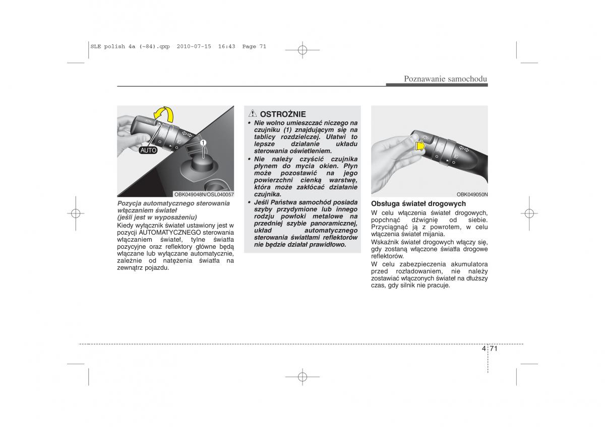 instrukcja obslugi  Kia Sportage III instrukcja / page 156