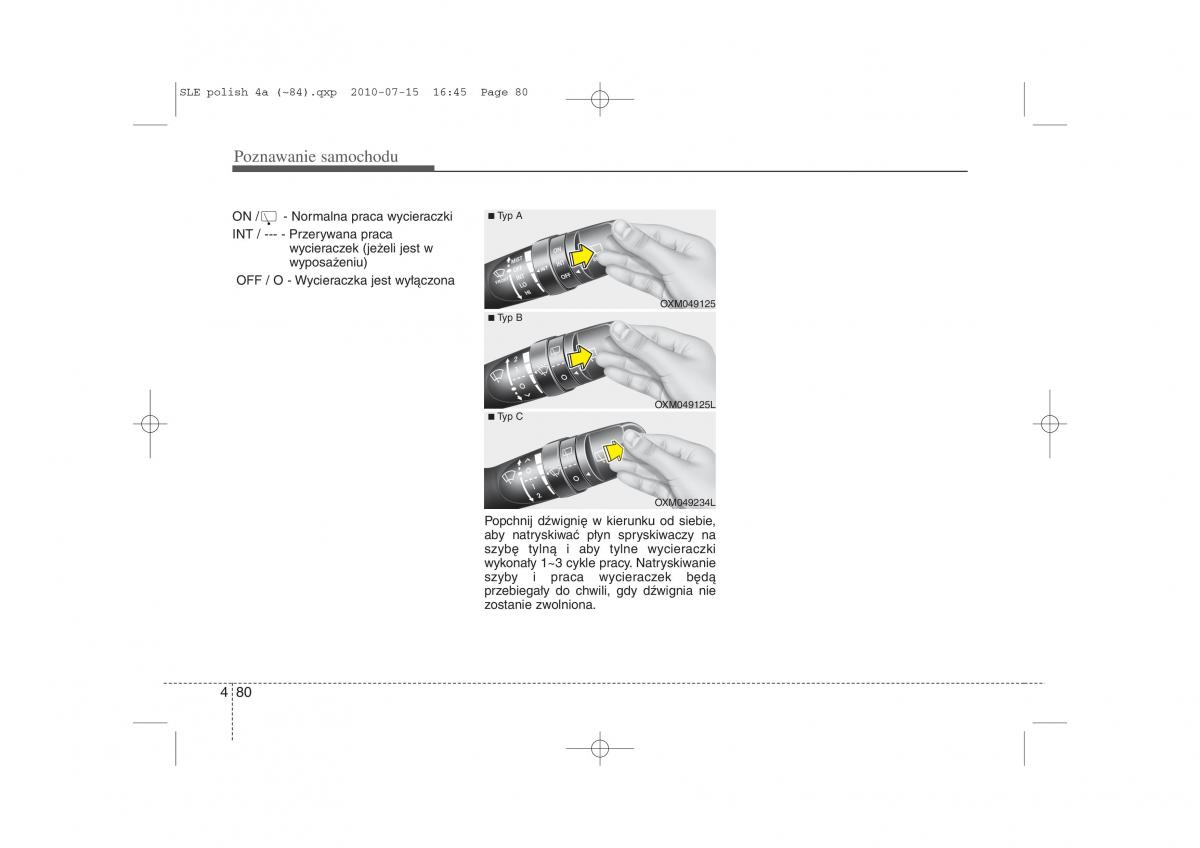 instrukcja obslugi  Kia Sportage III instrukcja / page 165