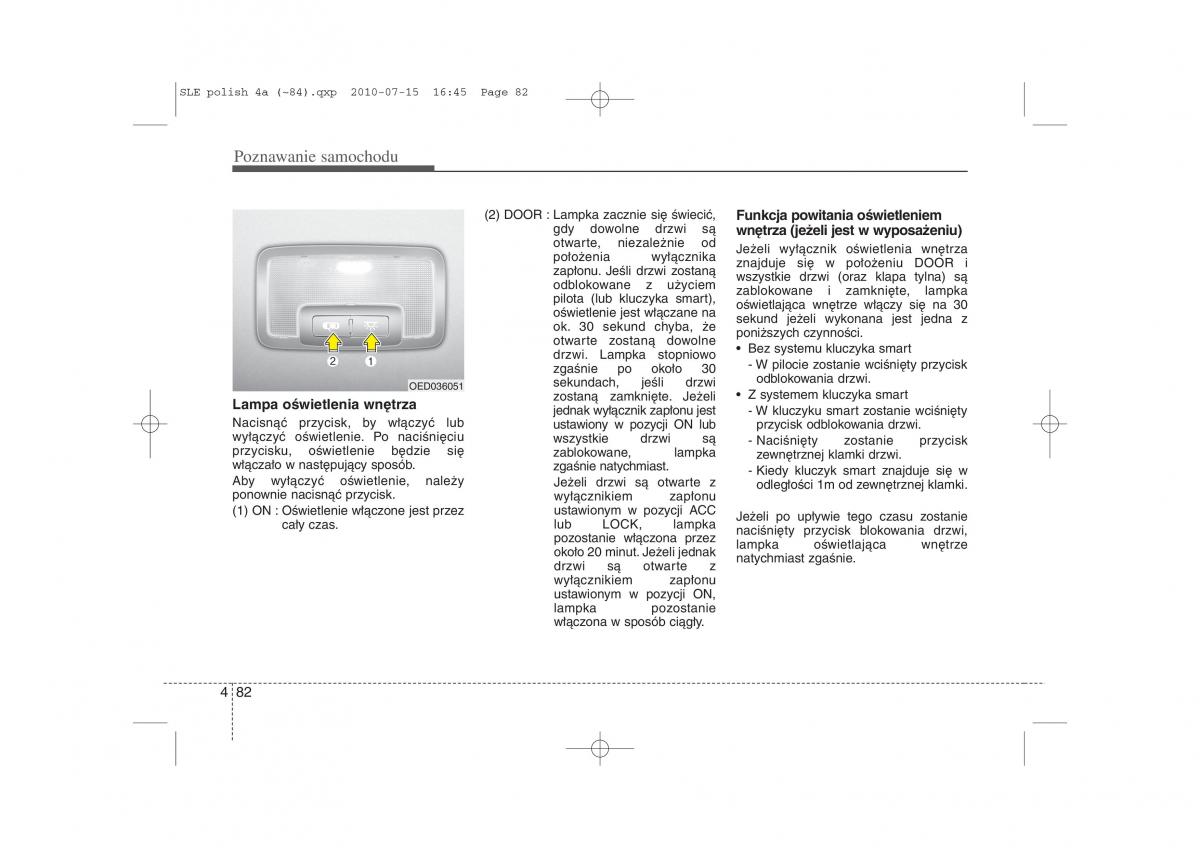 instrukcja obslugi  Kia Sportage III instrukcja / page 167