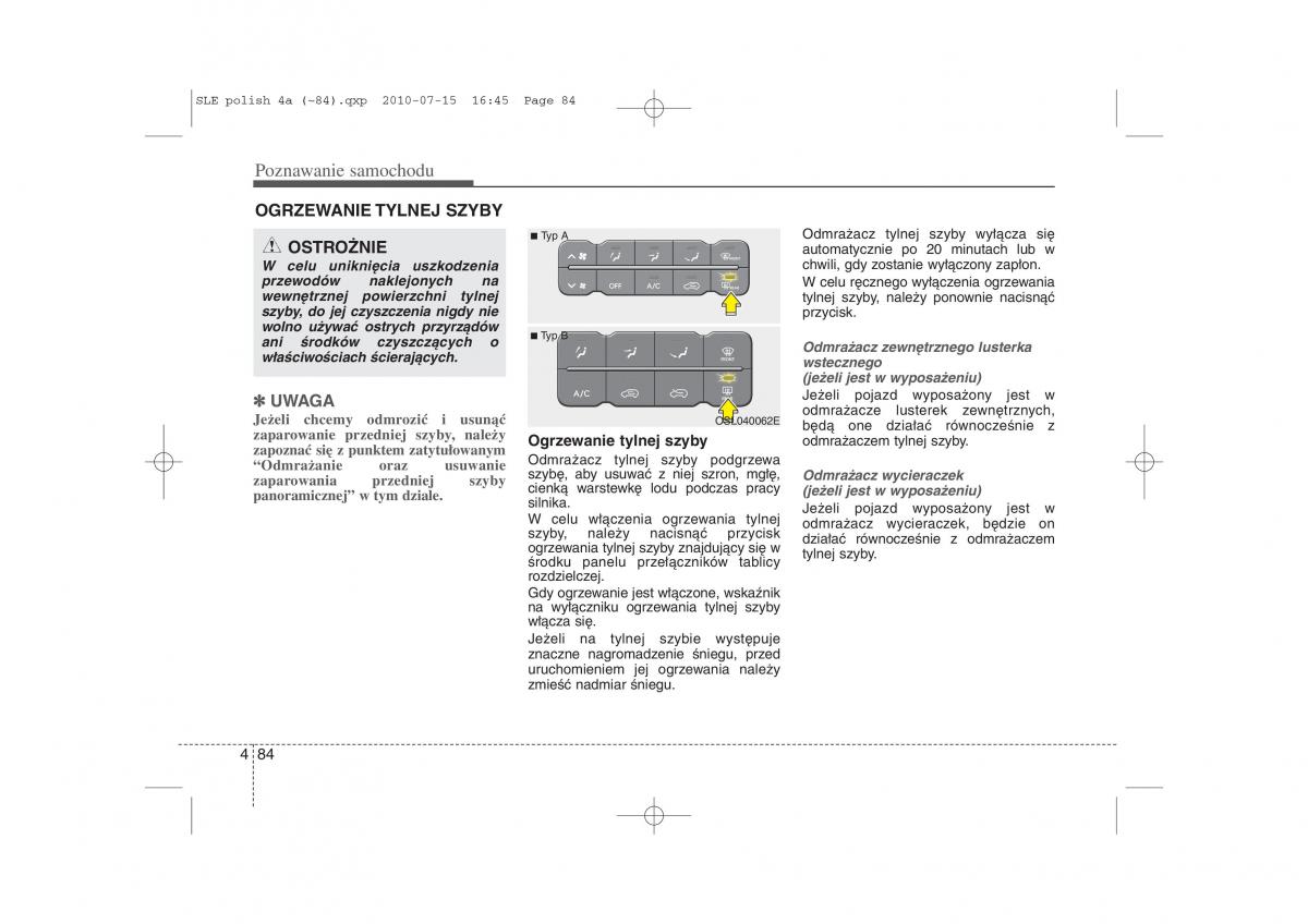 instrukcja obslugi  Kia Sportage III instrukcja / page 169