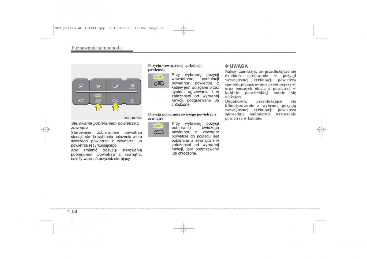 instrukcja obslugi  Kia Sportage III instrukcja / page 173