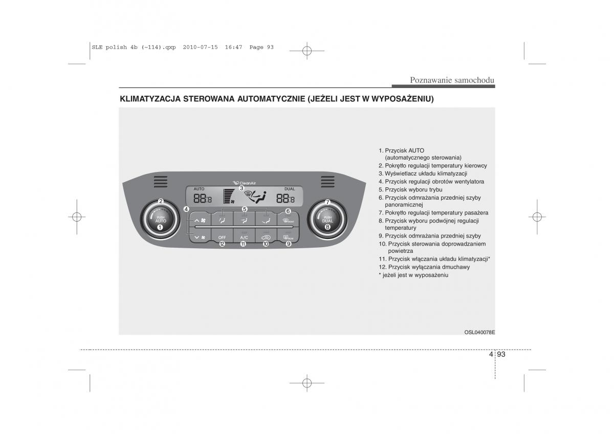 instrukcja obslugi  Kia Sportage III instrukcja / page 178