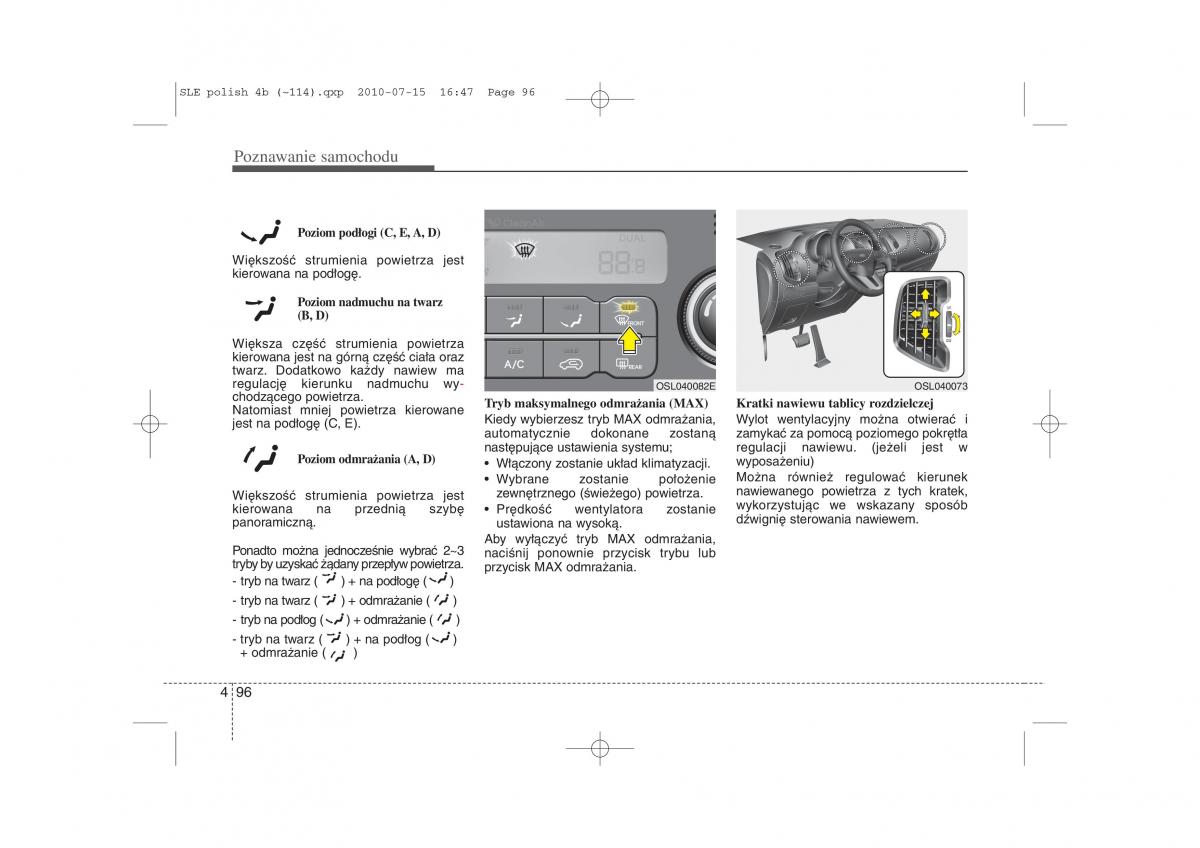 instrukcja obslugi  Kia Sportage III instrukcja / page 181