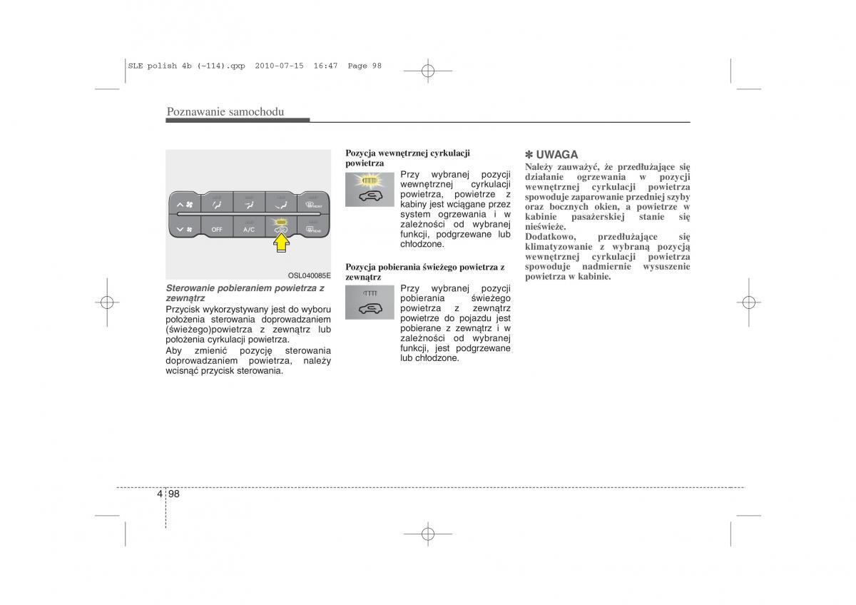 instrukcja obslugi  Kia Sportage III instrukcja / page 183