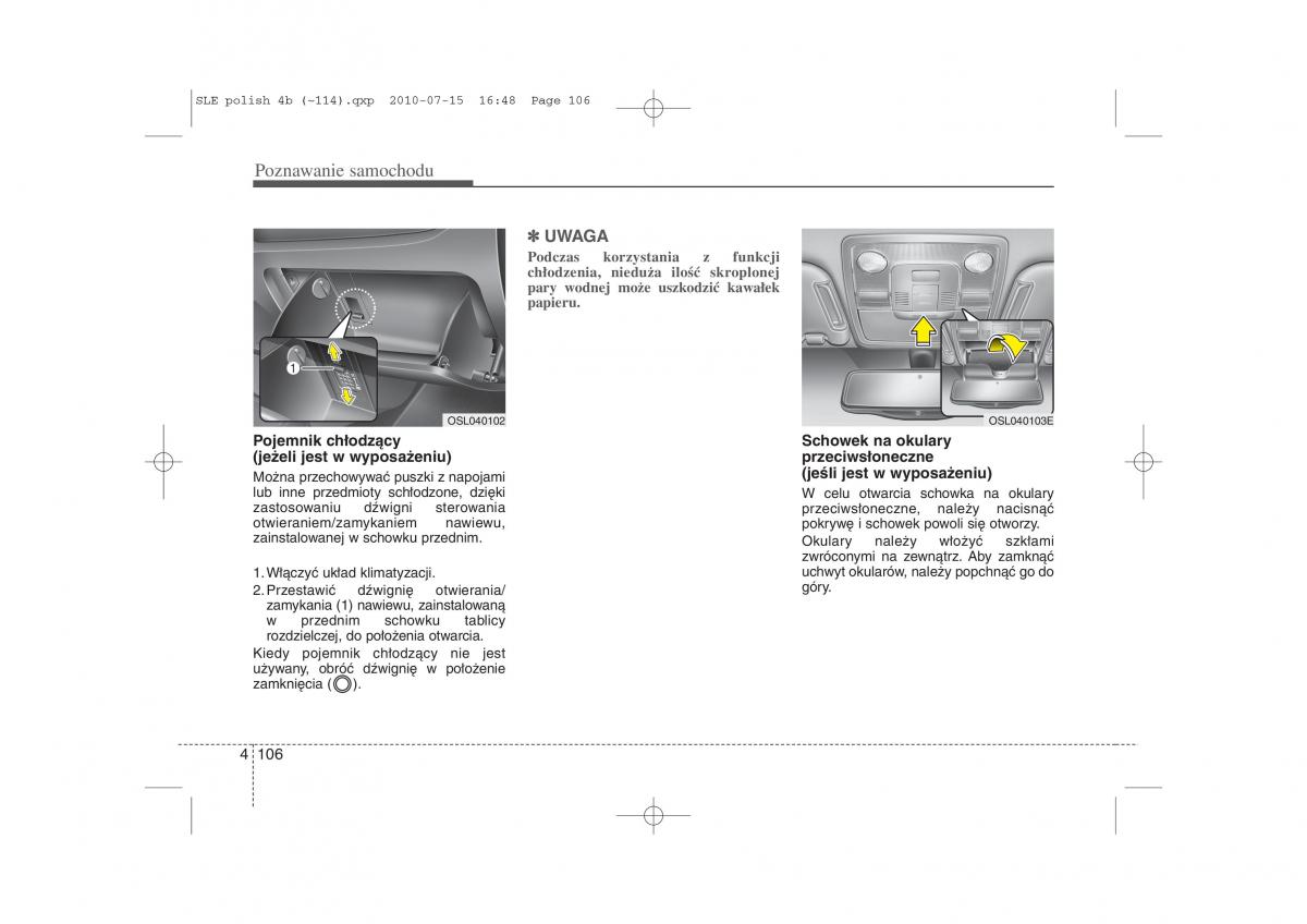 instrukcja obslugi  Kia Sportage III instrukcja / page 191