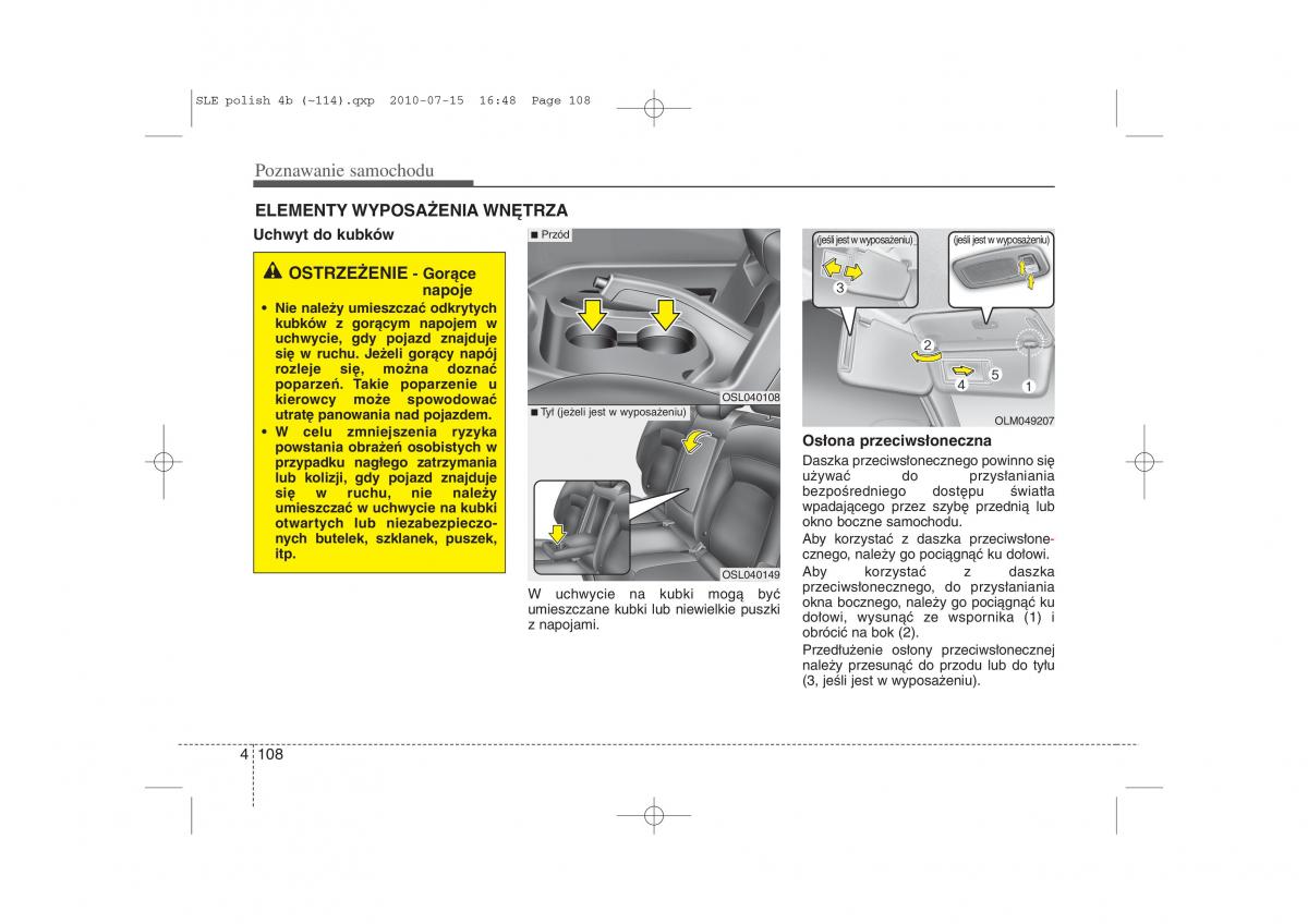 instrukcja obslugi  Kia Sportage III instrukcja / page 193