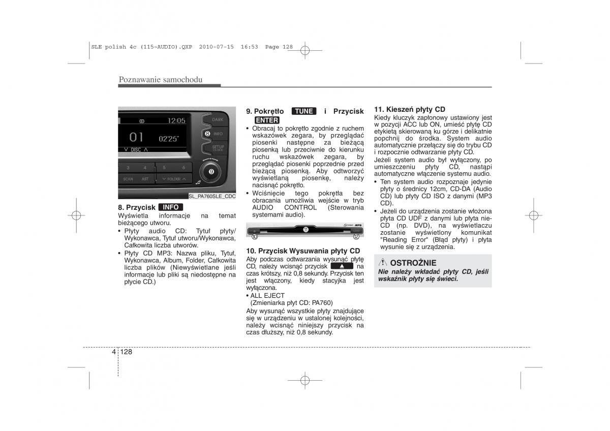 instrukcja obslugi  Kia Sportage III instrukcja / page 213