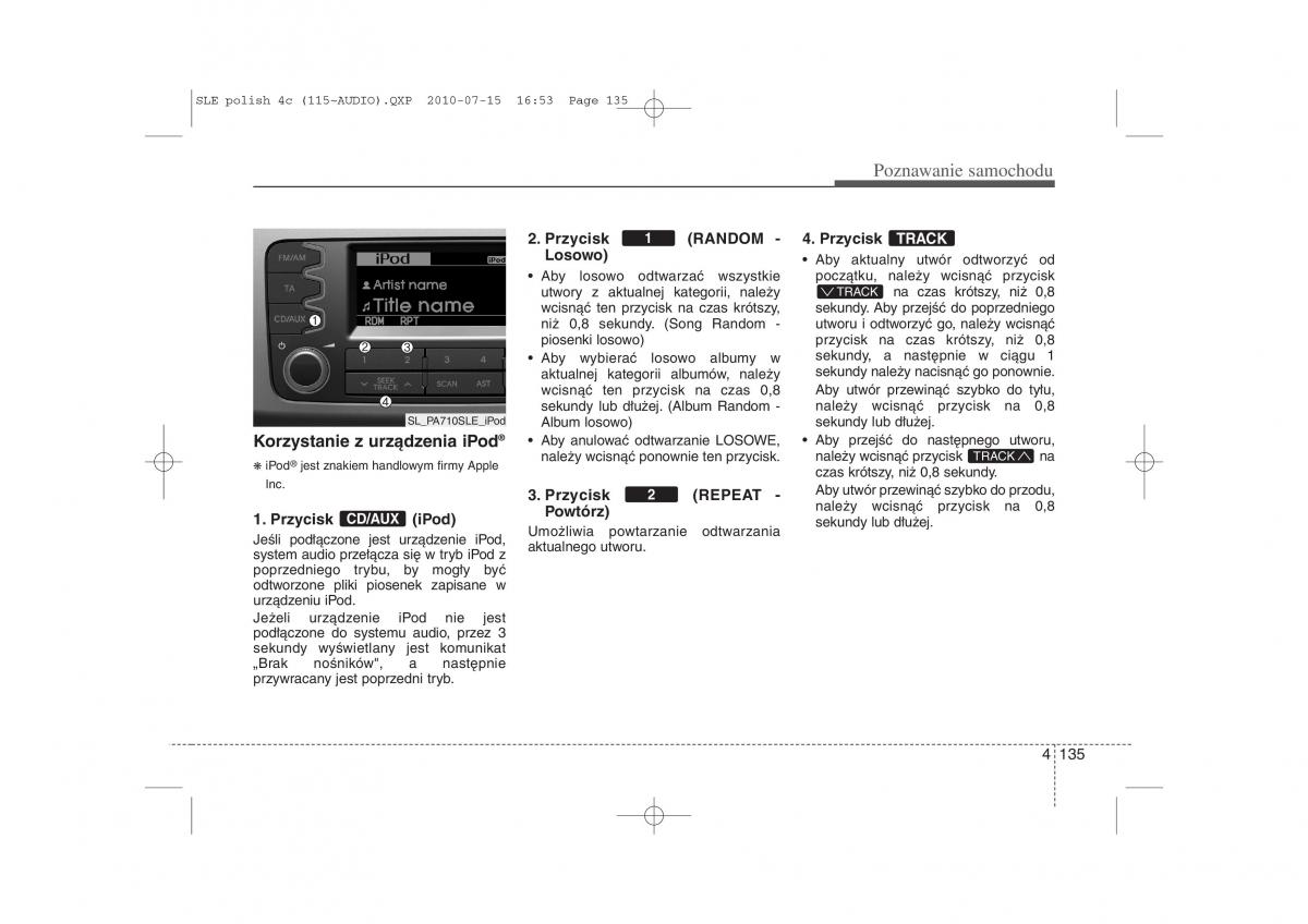 instrukcja obslugi  Kia Sportage III instrukcja / page 220