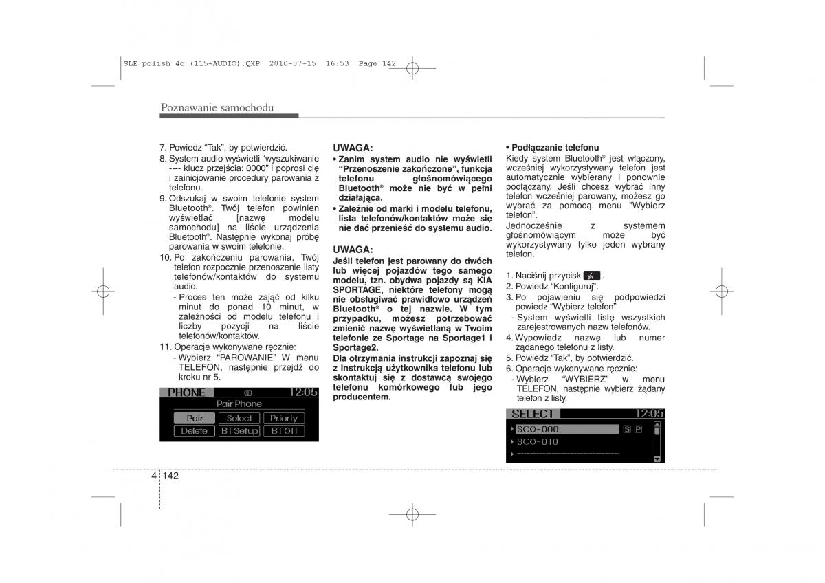 instrukcja obslugi  Kia Sportage III instrukcja / page 227