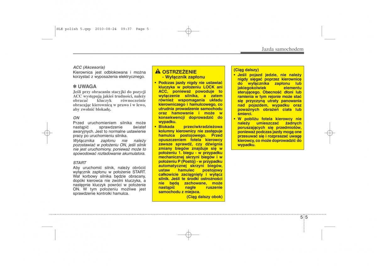 instrukcja obslugi  Kia Sportage III instrukcja / page 238