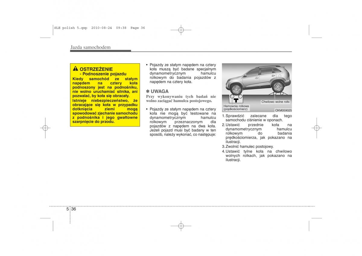 instrukcja obslugi  Kia Sportage III instrukcja / page 269