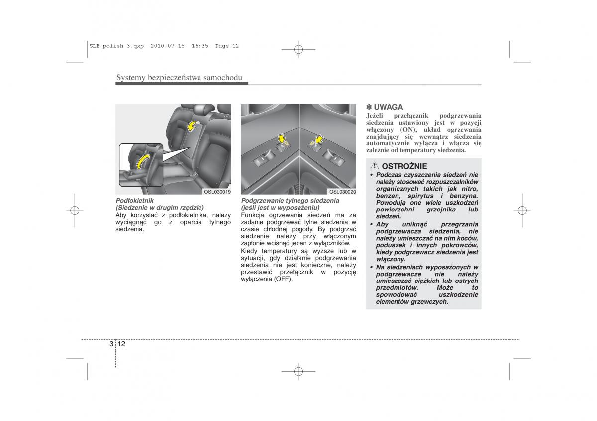 instrukcja obslugi  Kia Sportage III instrukcja / page 27