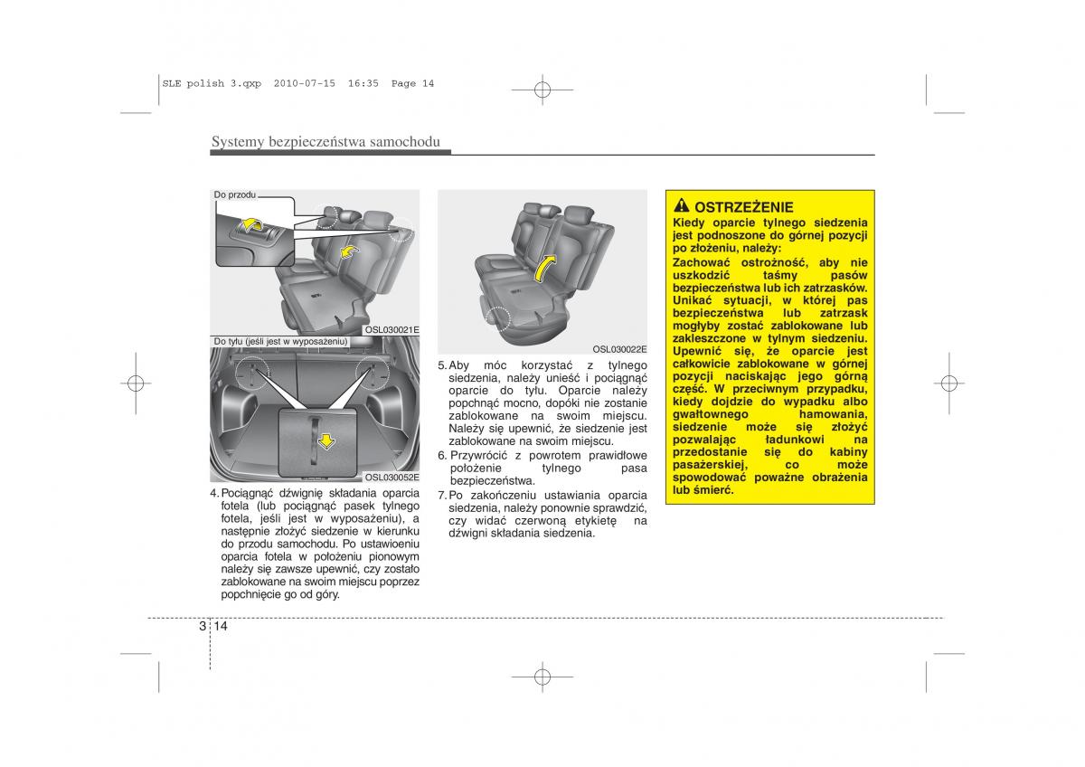 Kia Sportage III instrukcja obslugi / page 29