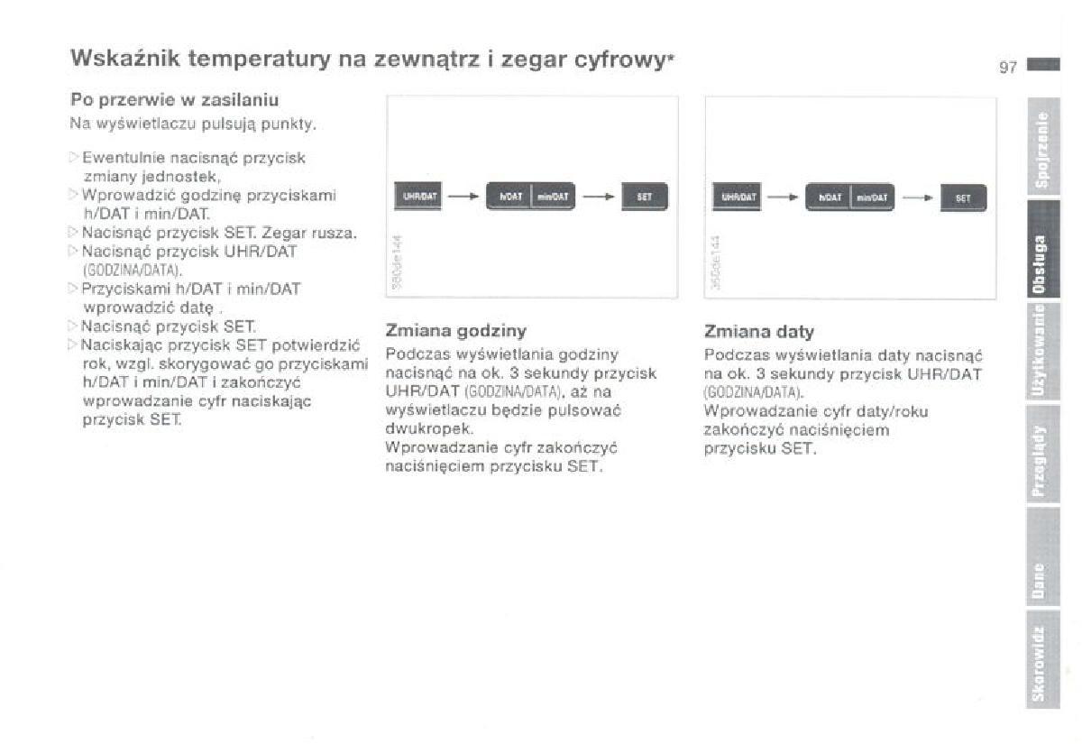 BMW 3 E36 instrukcja obslugi / page 97