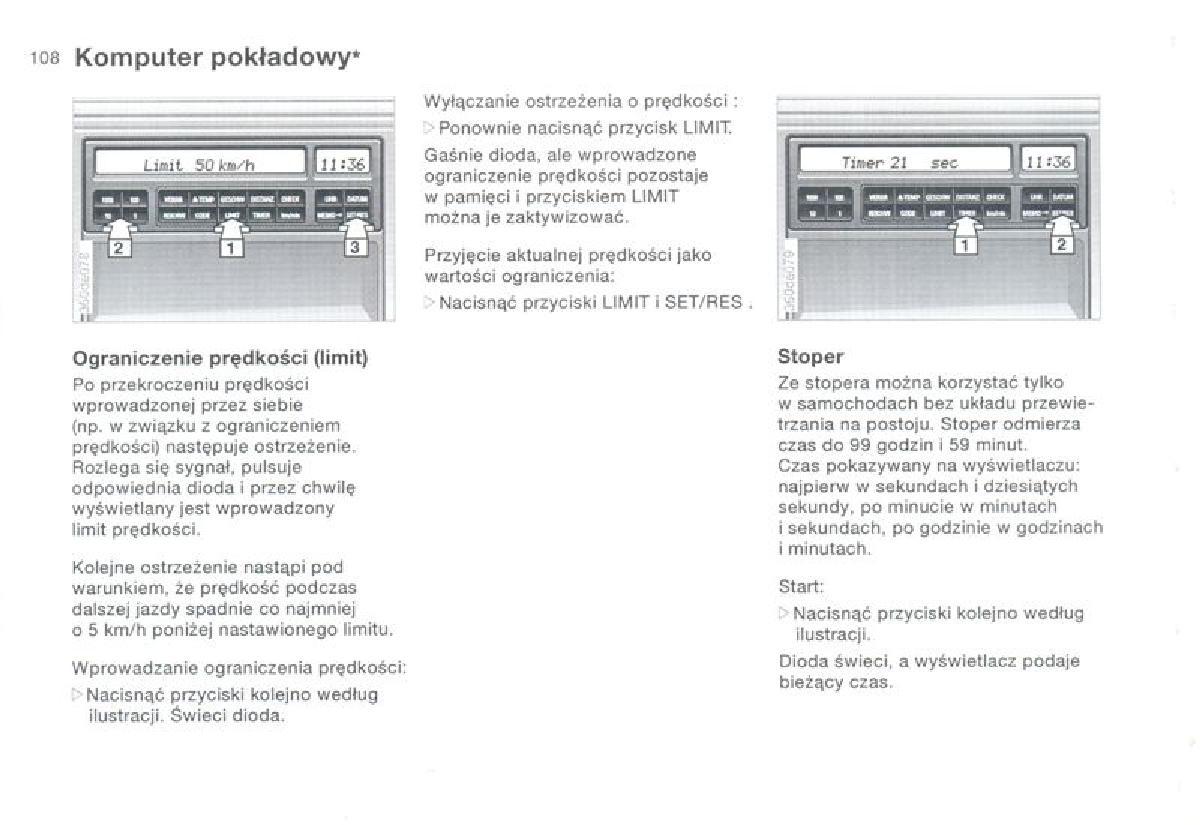 BMW 3 E36 instrukcja obslugi / page 108